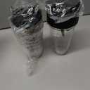 Blender Cups Replacement Parts For ninja,2-Pack 24oz Blender Cups with Sip & Seal Lids,7 fins Blender Replacement blade Compatible with Ninja BN401 BN751 BN801 BL480-30 BL642-30 BL682 BL687 NN102