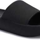 Joomra Pillow Slippers for Women and Men Non Slip Quick Drying Shower Slides Bathroom Sandals | Ultra Cushion | Thick Sole, Size 46-47