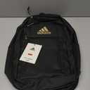 adidas Excel Backpack for Men & Women  Durable Large Athletic Laptop Bag (OSFA, 7.0/Black/Gold Metallic 2.0)