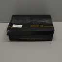 IDIFU Women's 3 Inch Heel Sandals for Women (10, Black Nubuck)