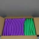 Syhood 20 Pcs Toy Color Plastic Detachable Adjustable Hoop Lightweight Exercise Fitness Hoop Equipment Toy Waist Ring for Adult Party Game Dance, 3 Sizes
