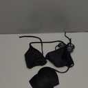 Ocean Blues Women's Triangle Bikini Top (Large) Black