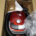 Atrix Red Lil Portable Canister Vacuum Cleaner Premium Bundle with Extra Filters, Lightweight, 3-Stage HEPA Filtration, 2-Quart Bag, Variable Speed 1200W Motor, 16.5 Auto-Retract Cord & Tools