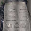 Vision Home Navy Blue Pinch Pleated Full Blackout Curtains Linen Blended Room Darkening Curtain Panels 84 inch for Living Room Bedroom Thermal Insulated Pinch Pleat Drapes with Hooks 40" Wx84 Lx2