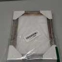 eletecpro 5x7 Picture Frames Set of 2, Vintage Frames with Glass Cover, Ornate Photo Frame Displays 4x6 Photo with Mat or 5x7 without Mat for Tabletop or Wall Decor, Bronze