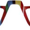 Peepers by PeeperSpecs Womens Fruit Stripe Gum (Multi)