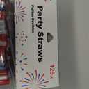 2 x Party straws Pajitas Flexibles, 125 count