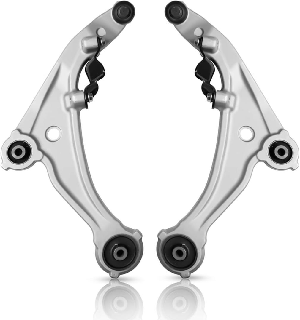 AngyMeck- Pair Of Front Lower Control Arms LH RH Suspension Kit For Nissan Altima 2007 2008 2009 2010 2011 2012 2013 K620195 K620196