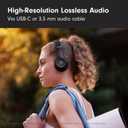 Beats Solo 4 - Wireless On-Ear Bluetooth Headphones, Up to 50-Hour Battery Life, Ultra-Lightweight Comfort, Powerful and Balanced Sound, Apple & Android Compatible - Matte Black