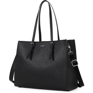 TANTOMI Large Laptop Tote Bag for Women 15.6 Inch Waterproof, Womens Tote Bags for Work, Handbag Briefcase Shoulder Bag
