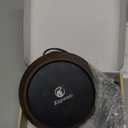 Kepwam Coffee Mug Warmer - 50W Electric Coffee Warmer for Desk 3 Temp Settings & 2-9 Timer Smart Cup Warmer for Desk Candle Warmer Plate with LED Lights Beverage Tea Milk Warmer for Home & Office (Wood)