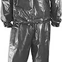 Swibow Heavy Duty Sauna Suit Men Women Weight Loss Exercise Slim Gym Fitness Workout Anti-Rip Sweat Sauna Suits