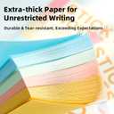 2 x 24 Colors Super Sticky Notes 3x3 Inches, 816 Sheets Repositionable Pads for Office, School, Home, Shopping List