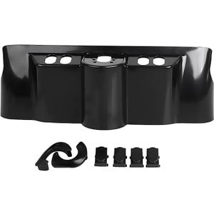 ABS Batwing Inner Fairing Cover with Switch Cap Kit Fits for Harley Touring Street Glide 2006-2013 Electra Glide Ultra Classic 1996-2013, Unpainted
