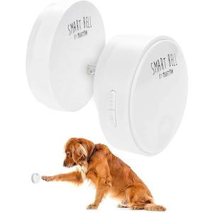 Mighty Paw Smart Bell 2.0 – Potty Training Button for Dogs & Puppies – Train Your Dog to Ring The Bell – Wireless Pet Communication (1 Pack)