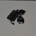 livho Sunglasses for Men Women Aviator Polarized Metal Mirror UV 400 Lens Protection (Black Grey)