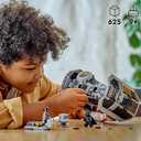 LEGO Star Wars TIE Bomber Model Building Kit, Star Wars Toy Starfighter with Gonk Droid Figure, Darth Vader Minifigure and Lightsaber, Collectible Star Wars Gift for 9 Year Olds, 75347
