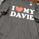 I Love My David, I Heart My David T-Shirt, 3XL
