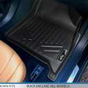 MAXLINER All Weather Custom Fit 2 Row & Cargo Liner Behind The 3rd Row Floor Mat Liner Set Compatible with 2018-2024 Buick Enclave