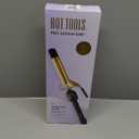 Hot Tools Pro Artist 24K Gold Extra Long Curling Iron | Long Lasting, Defined Curls (1 in) (1 Inch (Pack of 1))