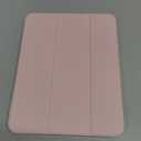 Akkerds Compatible with iPad (A16) 11th Generation Case 11 Inch 2025, for iPad 10th Generation Case 10.9 Inch 2022 with Pencil Holder, Slim Trifold Stand Protective Cover with Soft TPU Back, Pink