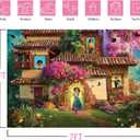 7x5FT Magic House Backdrop,Magic Movie Background Magical House Banner Party Decor Cartoon Theme Birthday Party Backdrop Supplies for Girls