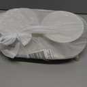 Elevated Ceramic Dog Bowl Set - Double Dog Feeding Bowls with Stand Splash Proof - Raised Dishes for Food and Water - Ideal for Small to Medium Dogs - 2 x 850 ml - 28.74 oz (White)