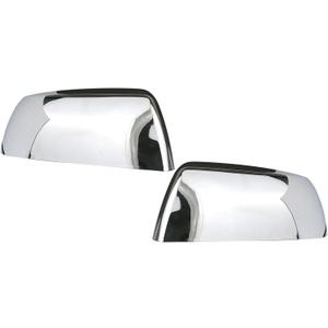 Osompar Chrome Outer Rear View Mirror Cover Cap Front Driver Passeger Side for Toyota Tundra 2007-2021 Toyota Sequoia