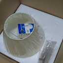 Indoor Wall Sconce Plug in Swing Arm Wall Lamp Bronze Wall Light Fixtures with Beige Fabric Shade Bedside Lights for Bedroom Hallway Study Room Living Room Reading Light (1PCS)