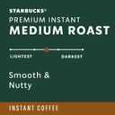 Starbucks Premium Instant Coffee, Medium Roast Coffee, Arabica Beans, Three 3.17 oz Tins, BB: 07 APR 2027