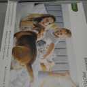 OhGeni 100% Waterproof Mattress Protector, King Size Mattress Pad, Fits 6"-20" Mattresses with Deep Pocket, Cooling, Breathable Fitted Sheets, Soft Bed Cover, Noiseless, Machine Washable, White