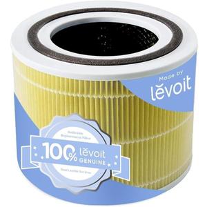 LEVOIT Core 300-P Replacement Filter Air Purifier Pet Allergy, Genuine Core300S-P Filters, Supports HEPA Sleep Mode, High-Efficiency Activated Carbon, Core 300-RF-PA, Yellow, 1 Pack
