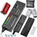 Diamond Tester60X Mini LED Magnifying, High Accuracy Jewelry Diamond Tester Tool, Environmental Protection 9V Battery, Professional Diamond Selector for Novice & Expert, Thermal Conductivity Meter