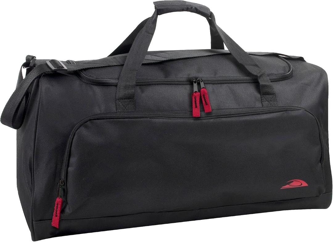 Lightweight Canvas Duffle Bags for Men & Women For Traveling, the Gym, and as Sports Equipment Bag/Organizer, 2 Packs