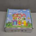 Toddler Toys for 1-2 Year Old Boy, Musical Montessori Busy Board, Early Educational Toy for Toddlers 1-3, Motor Skills Developmental Toy for 12-18 Month Age, Birthday Gift for 1+ Year Old Boy Girl (Multi)