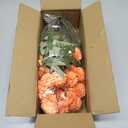 8pcs Orange Fake Flowers Silk Pompon Mum Artificial Flowers,Mini Artificial Chrysanthemums with Stems,Faux Flowers For Vase,for Wedding Centerpieces, flower arrangements, vase fillers, and home decor