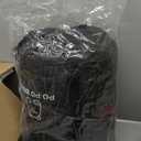 PO PO BEAR Zero Degree Sleeping Bag for Adults 100% Cotton Flannel Tall and Big (84" x 40" Right Zip, 0F Green)