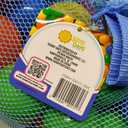 Sunny Days Entertainment 200 Premium Crush-Resistant Play Balls for Ball Pits Non-Toxic, BPA & Phthalate Free Vibrant Assorted Colors with Zippered Storage Bag (2.5" Diameter)