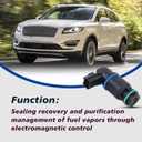 Vapor Canister Vent Solenoid Compatible With Ford F150 F250 Edge Escape Expedition Explorer Focus Fusion E-series Transit Lincoln Nautilus Navigator Mariner 2007-2024 Replace#911-216 9U5Z9F945C