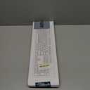 Large Print White Illuminated LED Backlit Keyboard for Mac, Full Size Computer Keyboards with Numeric Keypad Compatible with Apple Mac Pro/Mini, MacBook Pro/Air, iMac (Black, Large)