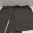 Sampeel Thermal Underwear for Women Long Johns with Fleece Lined Long Sleeve Shirt Legging Lounge Set Cold Weather Top Bottom, Black, Size S