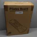 Pilates Board,Foldable Pilates Reformer Sets with Timer,Multifunctional Abdominal Pilates Board for Home Workout Equipment,Portable Ab Board Trainer Pilates Exercise Machine, Pilates Board for Women (Black)