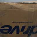 Drive Medical Silver Sport 1 Folding Transport Wheelchair - Lightweight Mobility Support - Full Armrests - Removable Swing-Away Footrests - Durable Steel Construction - Compact Folding Frame - Black