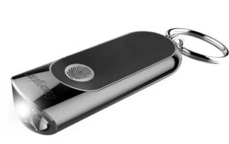 Energizer Touch Tech Keychain Light Silver
