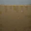 (16" x 20") Clear Acrylic Wall Mount Floating Picture Frame with (Gold Standoffs) Frame-less Double Panel Plexiglass Display for Photos Artwork Posters Paintings (Full Frame is 19" x 23")