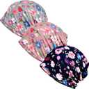 Women's Summer Beanie for Men Hat Boho Hats Adult Dwarf Hats Chemo Cap Cancer Headwear Caps Baggy Skull Sleep Cap Nightcap