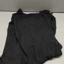 GOBLES Women's Sexy Long Flare Sleeve Boat Neck A-line Mini Cocktail Party Dress, Small