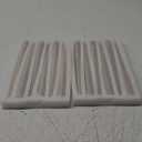 New Burning Formula Unscented Dripless 10-Inch Taper Candles Set of 12 - Ivory, for Wedding, Dinner - Smokeless, Long Burning - Hand Poured, Colored Tall Candlesticks - Marfil