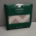 OTOSTAR Set of 4 Waterproof Throw Pillow Covers 20x20 Inch Farmhouse Geometric Square Pillow Cases for Couch Patio Furniture Balcony Garden Outdoor DecorationGeometry70-Khaki