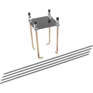 Silverback 7" Basketball Hoop Anchor Kit Designed for Silverback, Goaliath, and Hoopstar Basketball Hoops